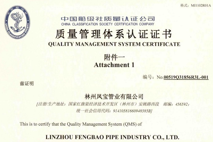 ENVIRONMENTAL MANAGEMENT SYSTEM CERTIFICATE